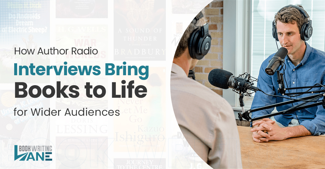 How Author Radio Interviews Bring Books to Life for Wider Audiences